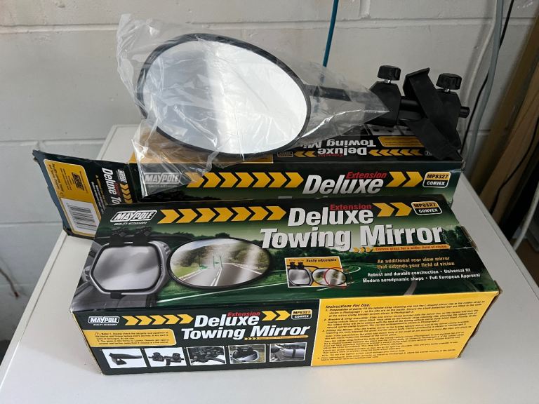 Maypole Deluxe Towing Mirror MP8327 Convex.