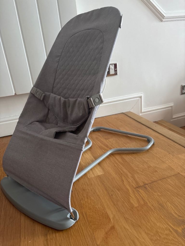 Baby Bouncer Chair – Grey, Good Condition