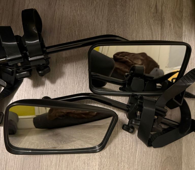 Universal clip-on Towing Mirrors 