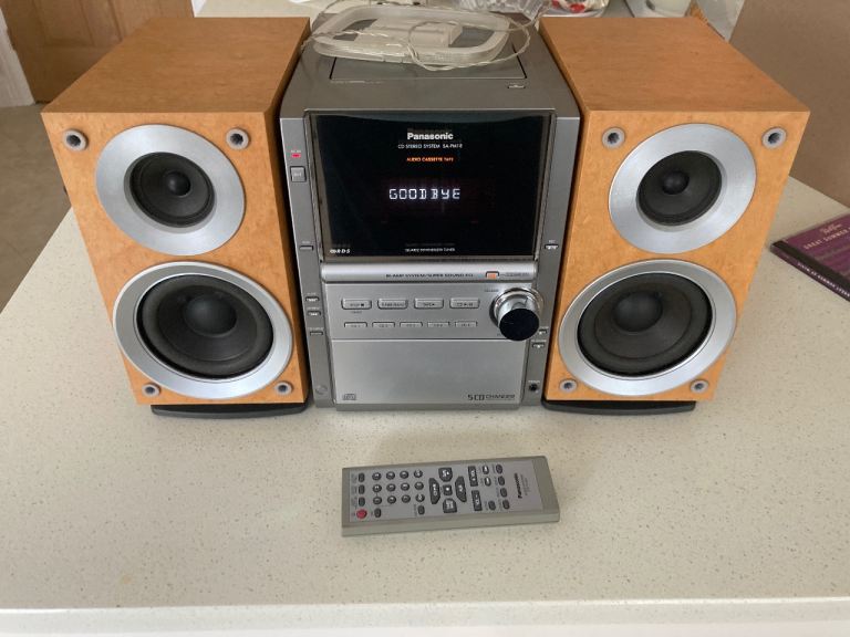 Panasonic SA-PM 18 Music System CD Player / Tuner / Cassette 