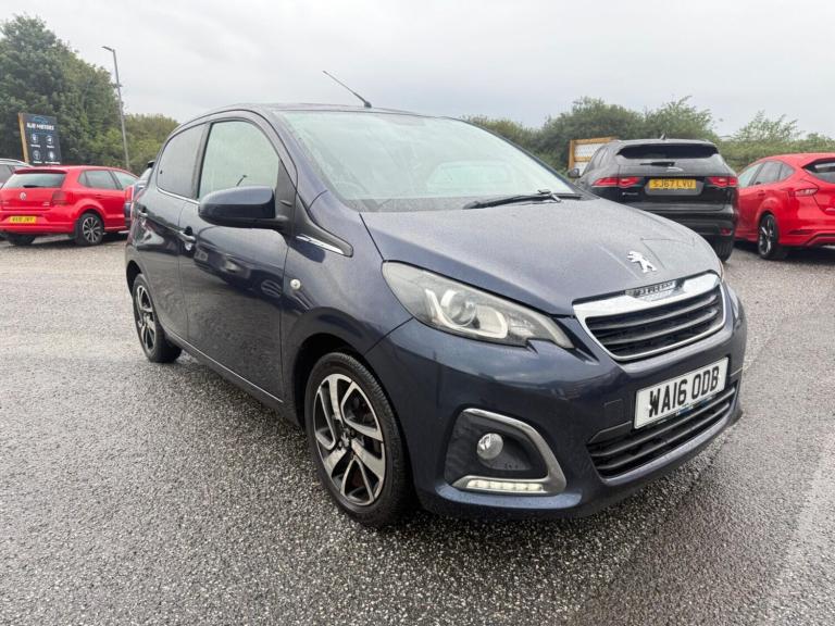 2016 Peugeot 108 1.2 PureTech Allure 5dr HATCHBACK PETROL Manual