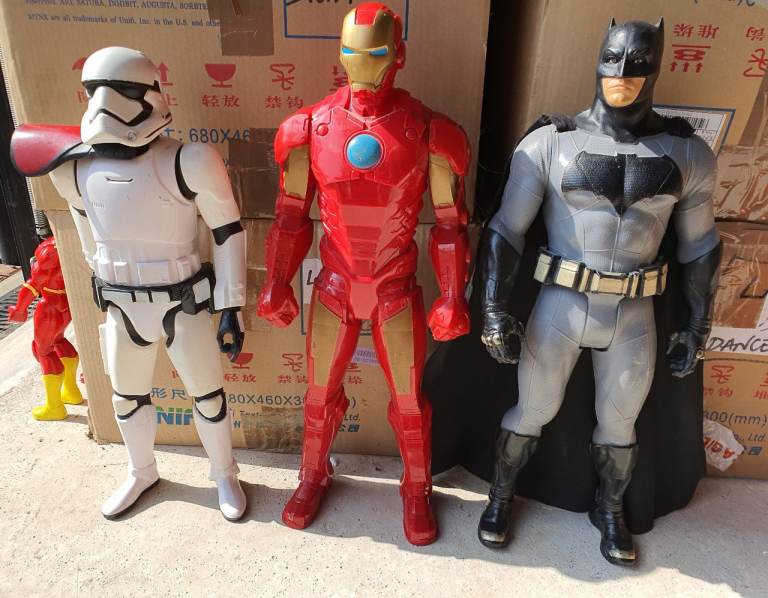 Large Action Figures - Star Wars, DC, Disney, ETC