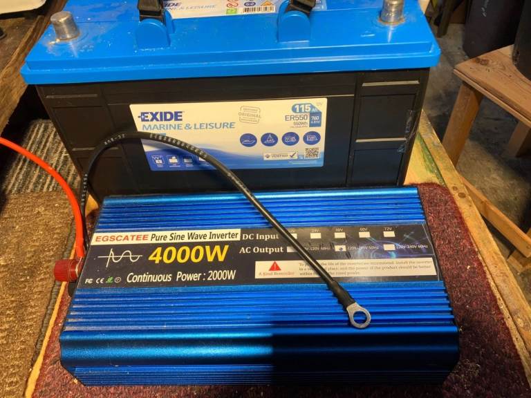 Large leisure battery