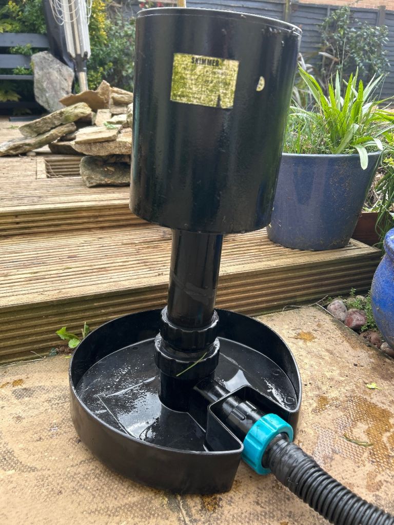 All Pond Solutions Adjustable Standing Koi Fish Pond Water Surface Skimmer