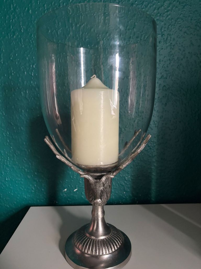 Large stag head jar 