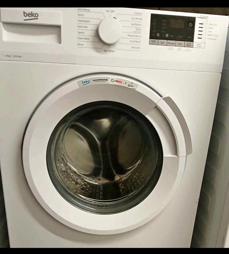 8kg Beko washing machine for sale
