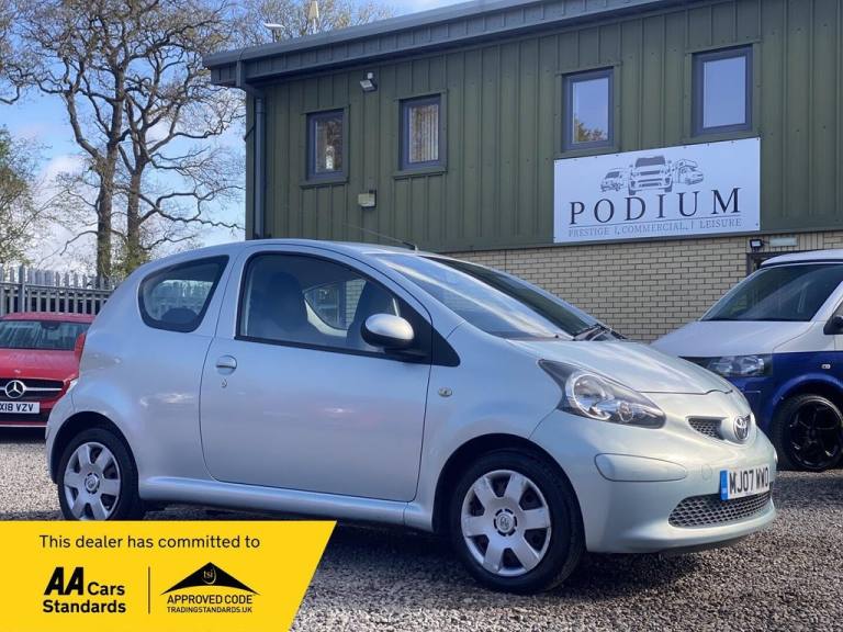 2007 Toyota AYGO 1.0 VVT-i + Euro 4 3dr Hatchback Petrol Manual
