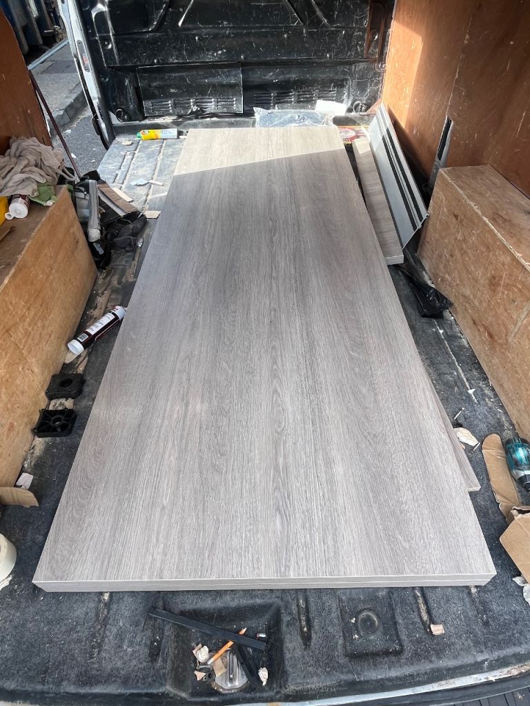 NEW 36mm Egger Grey Oak Worktop / Kitchen Island Top 2520 x 900mm