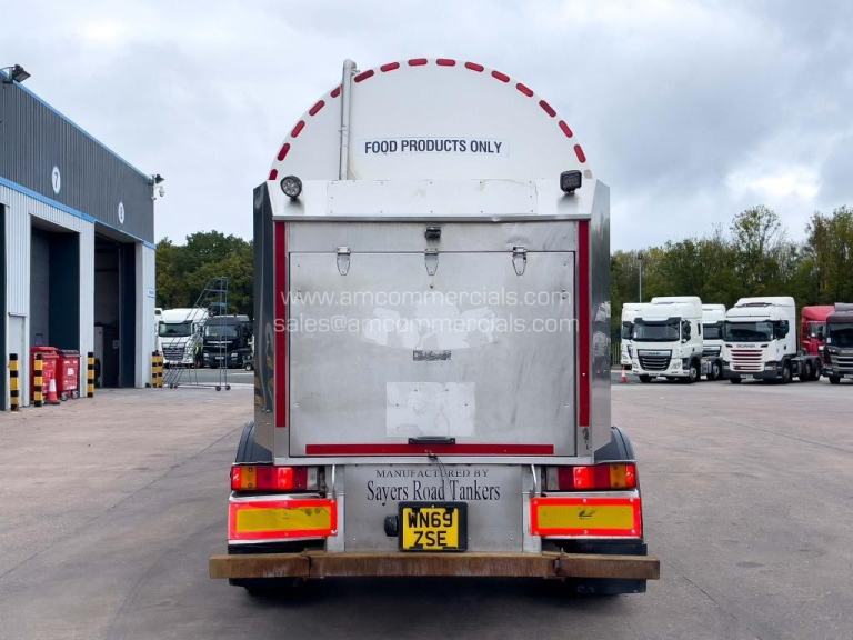 SAYERS MILK TANKER 29,000L CAPACITY 