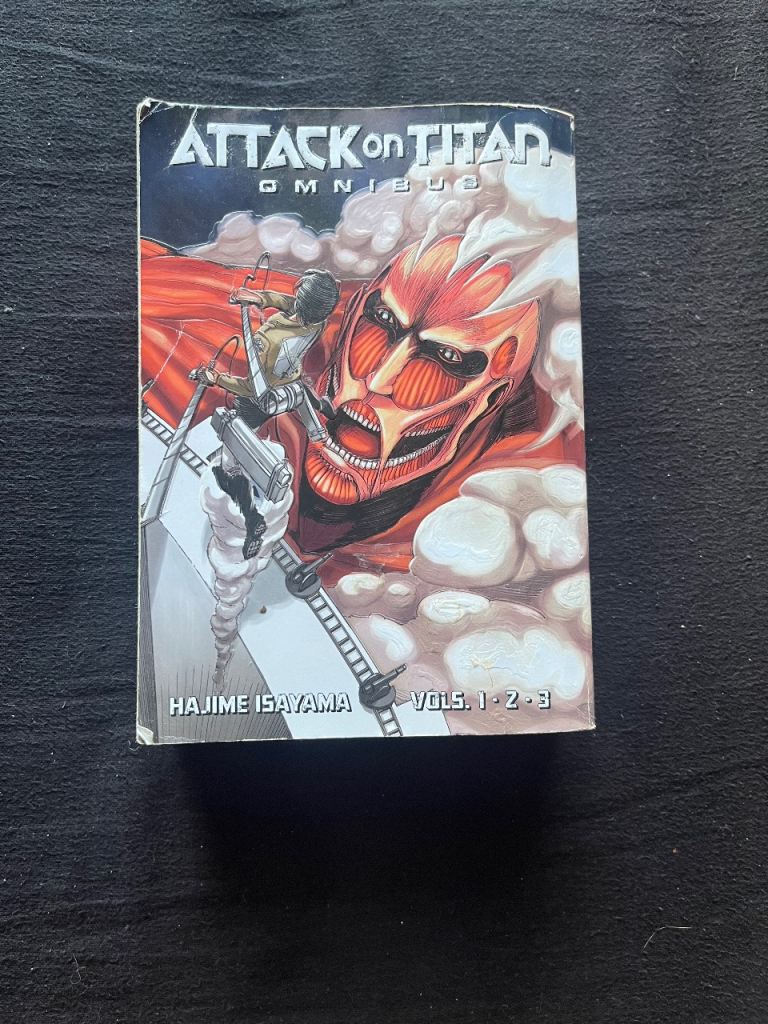 Attack on titan volume 1-3
