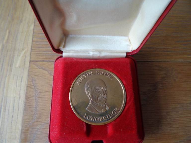 Commemorative Austin Rover, Coin.