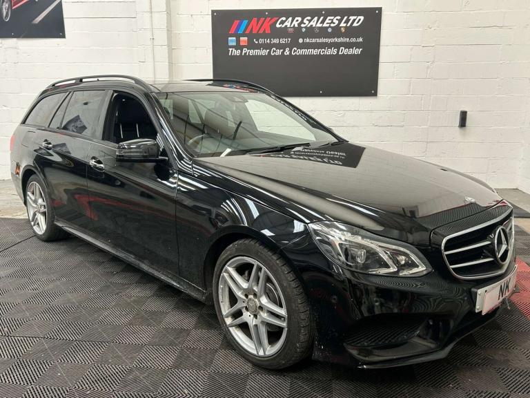 2016 Mercedes-Benz E Class E220 BlueTEC AMG Night Ed Prem+ 5dr 7G-Tronic ESTATE DIESEL Automatic