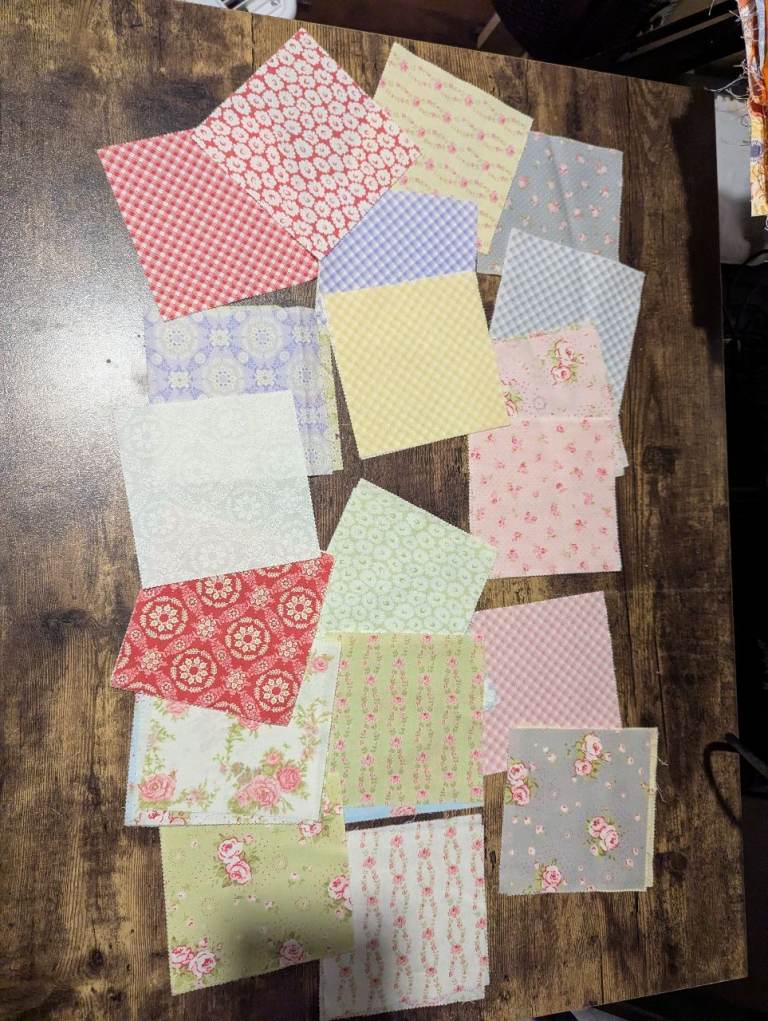 Job lot - fat quarters plus extras - see photos 