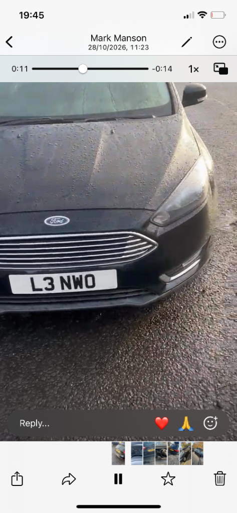 Braking focus ecoboost 1.0 2018 55k miles 