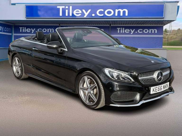 2017 Mercedes-Benz C Class 2.1 C250d AMG Line Cabriolet G-Tronic+ Euro 6 (s/s) 2dr CONVERTIBLE Di...
