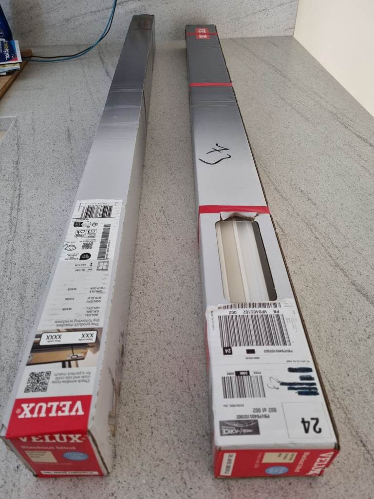 BNWT 2 velux blinds