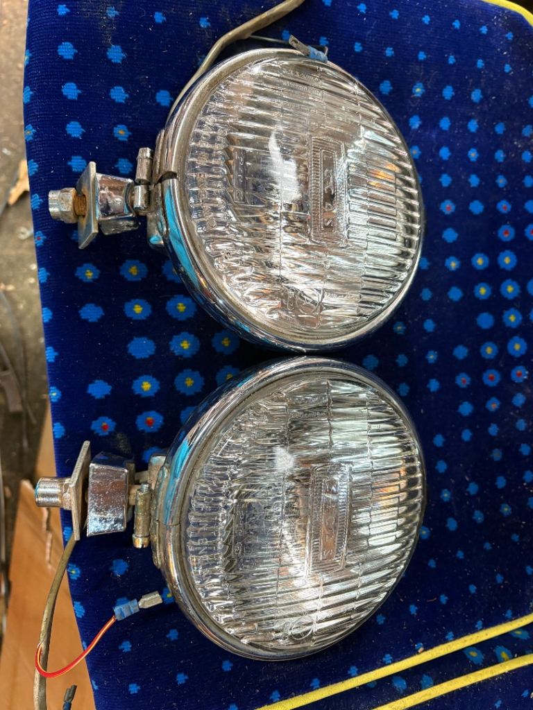 Vintage LUCAS Center spot light Rolls-Royce Bentley & English Classic Cars Lucas FT/LR6/9