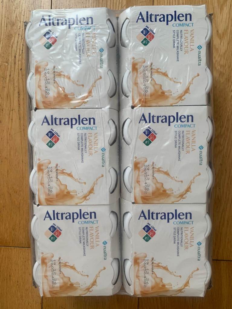 Altraplen Vitamin Vanilla Flavour 24 Bottles in sealed container £15.00 Sell by date 19.12.26