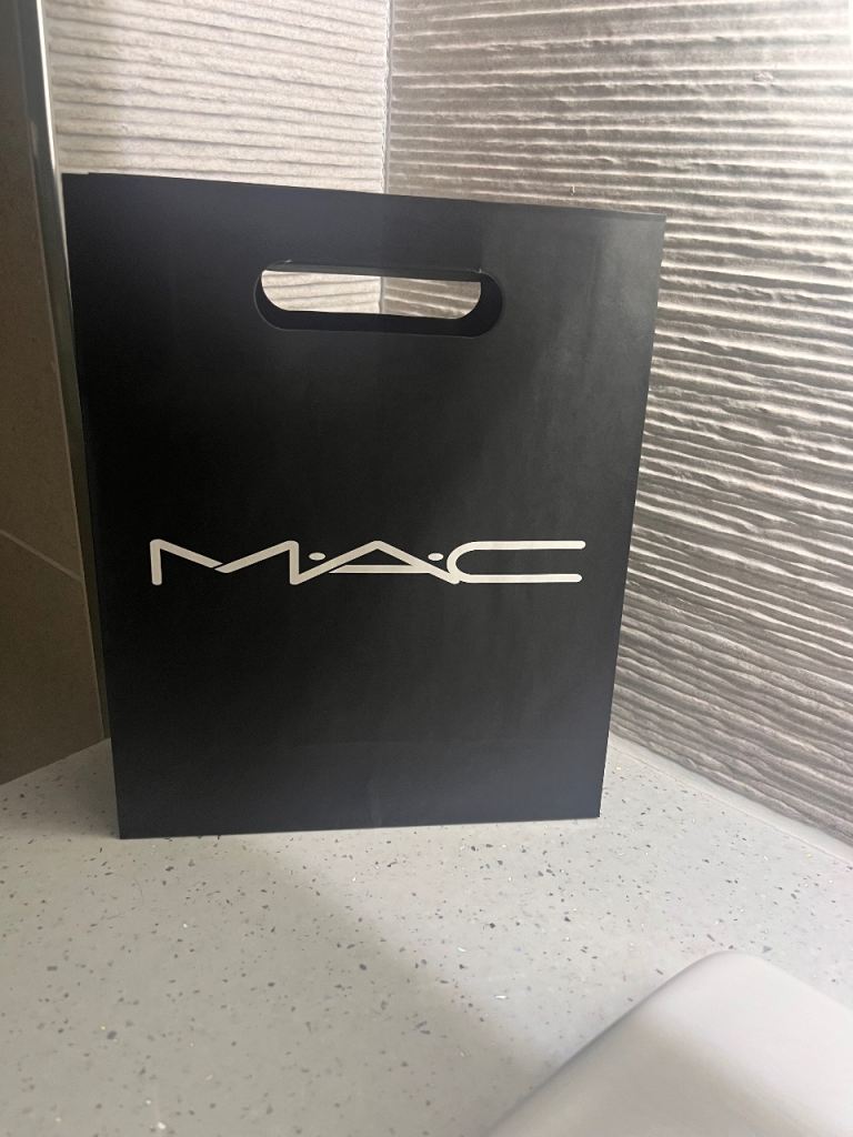 Small MAC Cosmetics Black Gift Bag