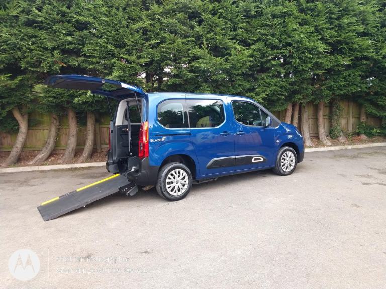 2021 Citroen Berlingo 1.5 BlueHDi 100 Feel BLAZE Wheelchair Accessible Vehicle.