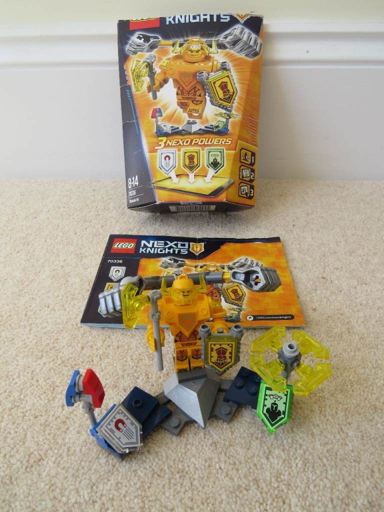 LEGO 70336 NEXO KNIGHTS ULTIMATE AXL + MANUAL + BOX