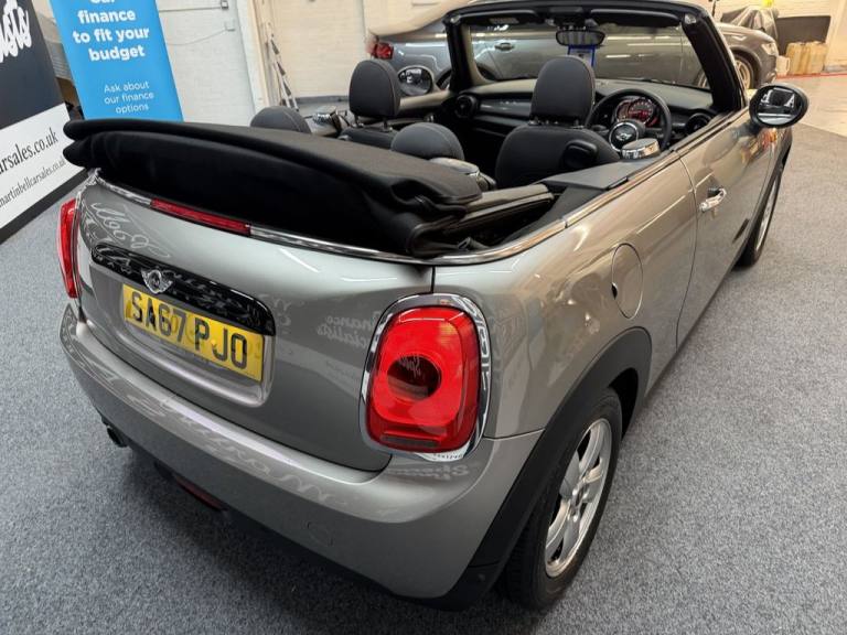 2017 MINI Convertible 1.5 Cooper 2dr CONVERTIBLE PETROL Manual