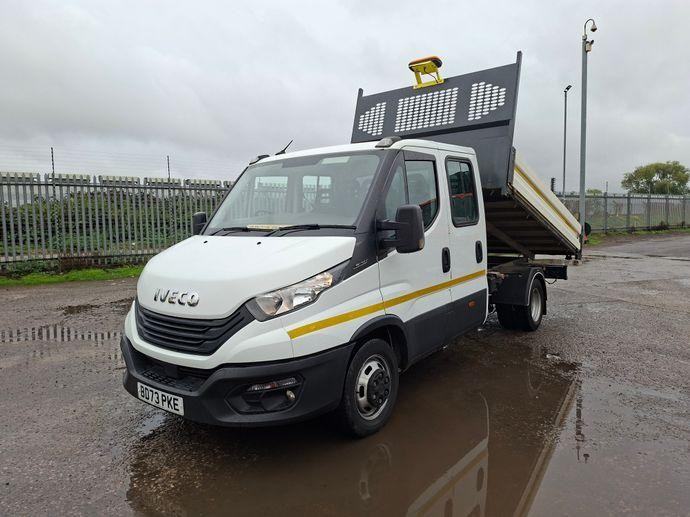 2023 Iveco Daily Business 35-140 CREW CAB with seats Tipper 30000 miles