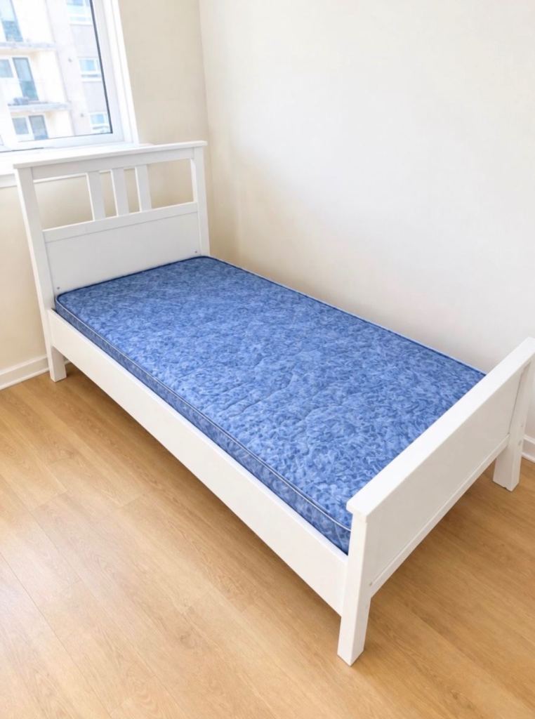 IKEA Single White Bed Frame