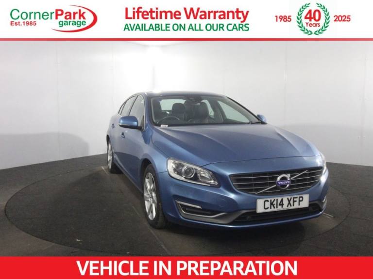 2014 Volvo S60 D3 [136] SE Lux 4dr Geartronic SALOON DIESEL Automatic