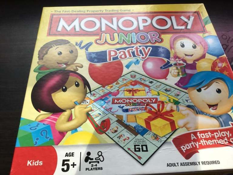 Monopoly Junior Party board Game