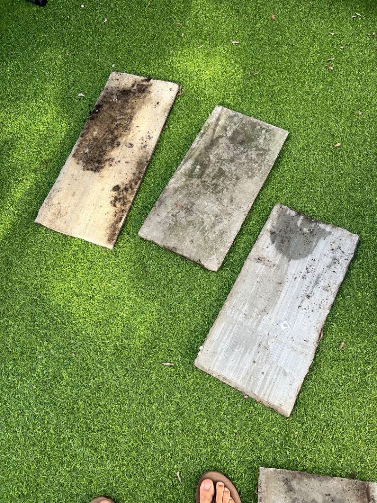 Used Garden Paving Slabs - Fair Condition