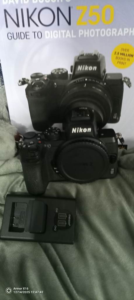 Nikon z50 mirror less dslr