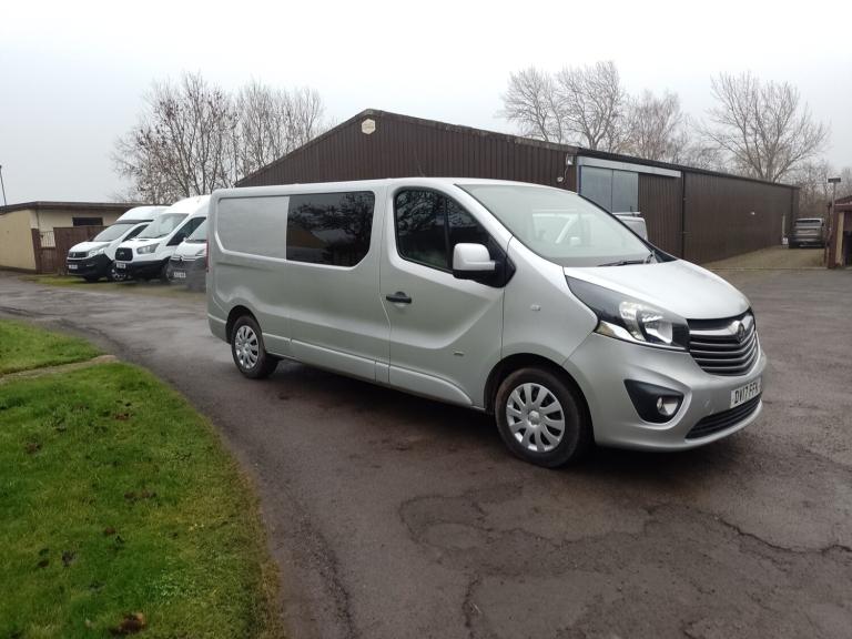 2017 Vauxhall Vivaro 2900 1.6CDTI 120PS Sportive H1 L2 Van PANEL VAN Diesel Manual
