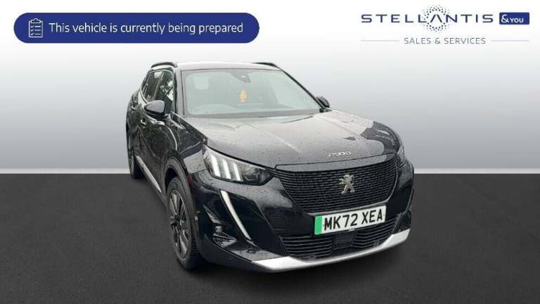 2022 Peugeot 2008 50kWh GT Premium SUV 5dr Electric Auto (7kW Charger) (136 ps) SUV Electric Auto...