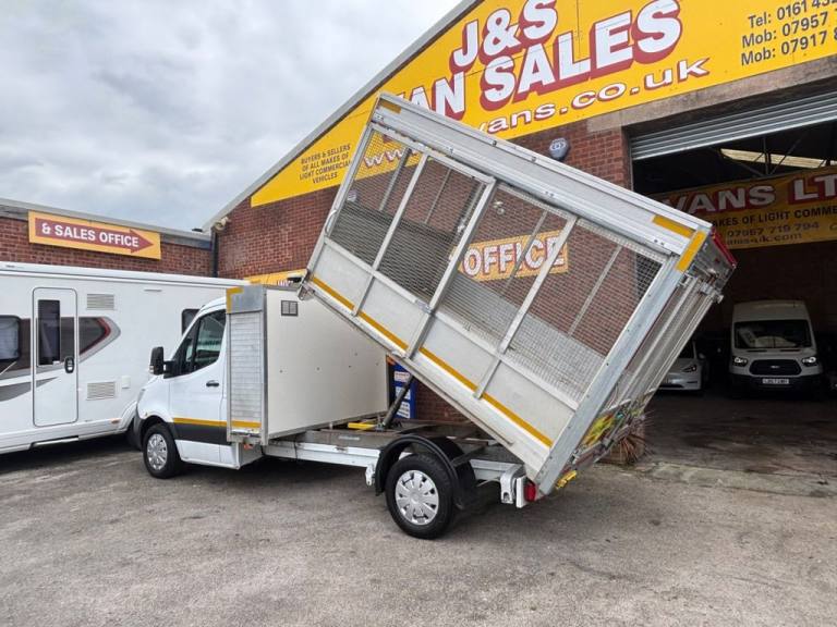 2018 67 MERCEDES-BENZ SPRINTER 2.1 314 CDI TIPPER CAGED 2DR DIESEL MANUAL RWD L1
