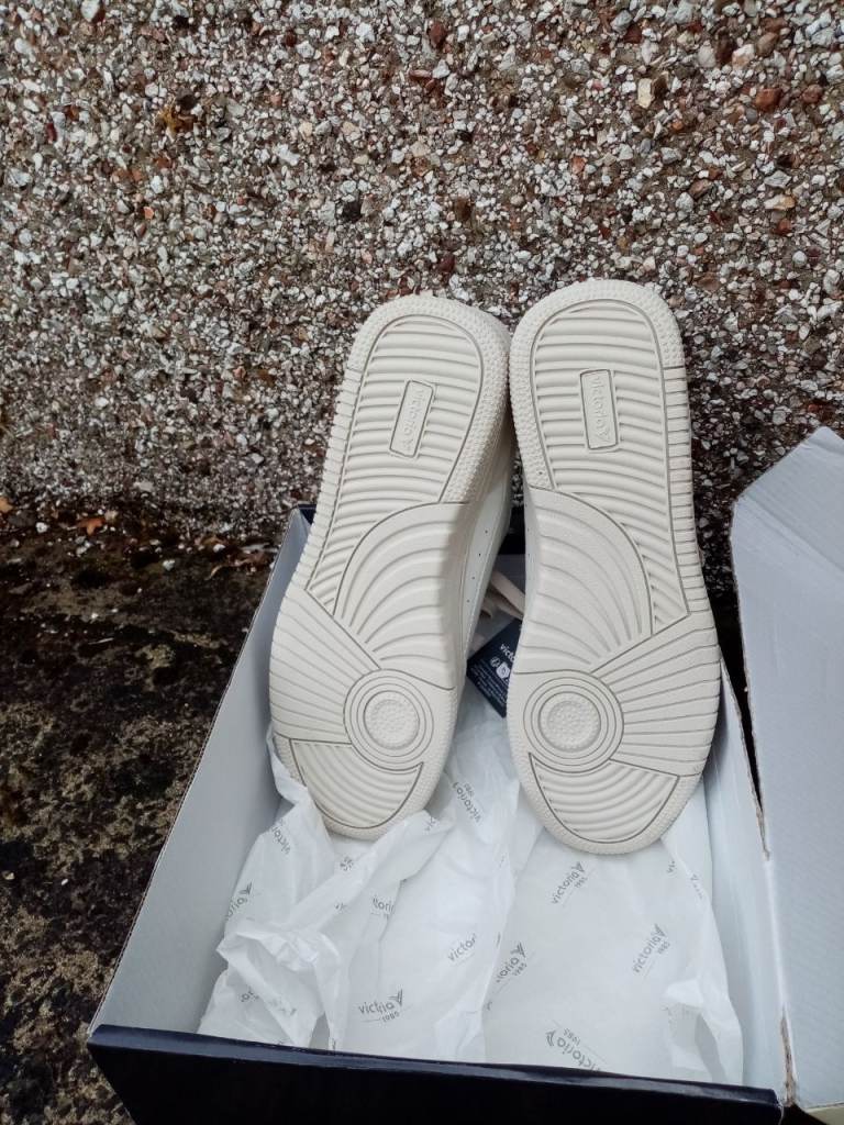 Victoria c80 trainers uk 10 White leather 