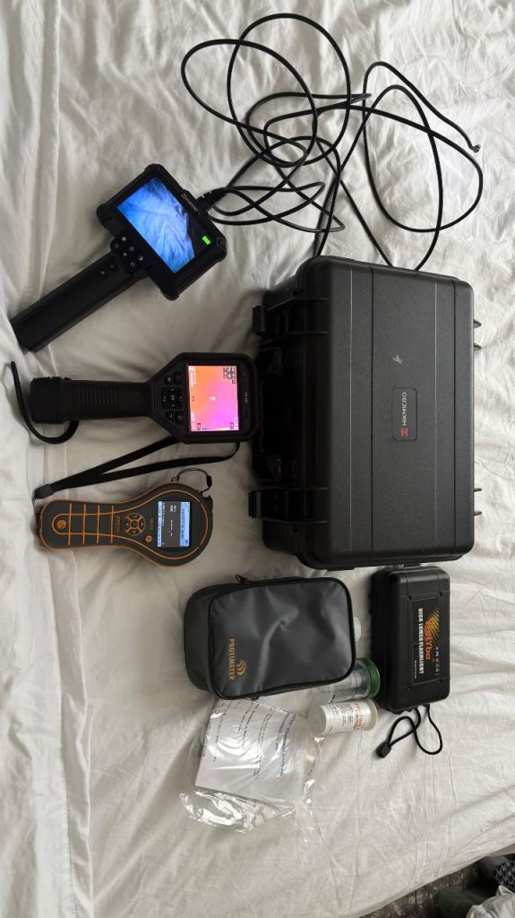 Damp survey equipment and business for sale Protimeter MMS3 and Thermal Camera included