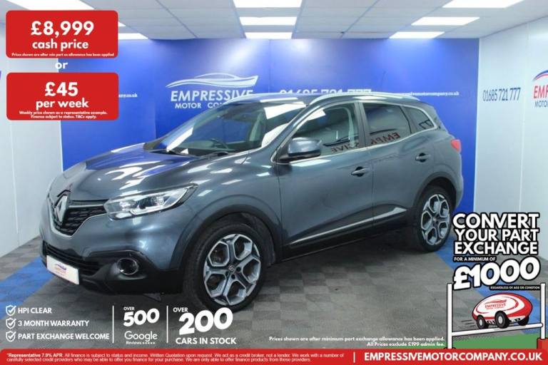 2019 19 RENAULT KADJAR 1.3 TCE DYNAMIQUE S NAV SUV 5DR PETROL MANUAL EURO 6 (S/S