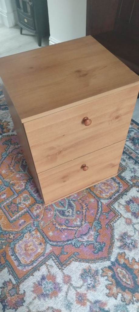 Wooden filing cabinet 