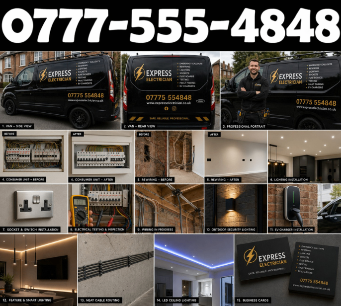 Cheapest Electrician Near Me in London for Affordable Electrical Repairs, Installations 