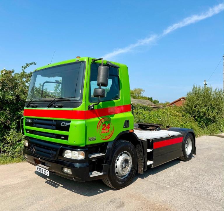 2004 DAF CF 75.310 4X2 TRACTOR UNIT HEAD HORSE MANUAL GEARS AIRCON ALLOY CATWALK