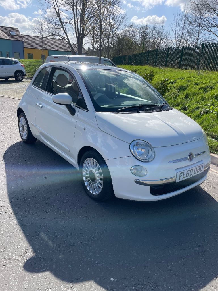 Fiat, 500, Hatchback, 2010, Manual, 1242cc), 3 doors