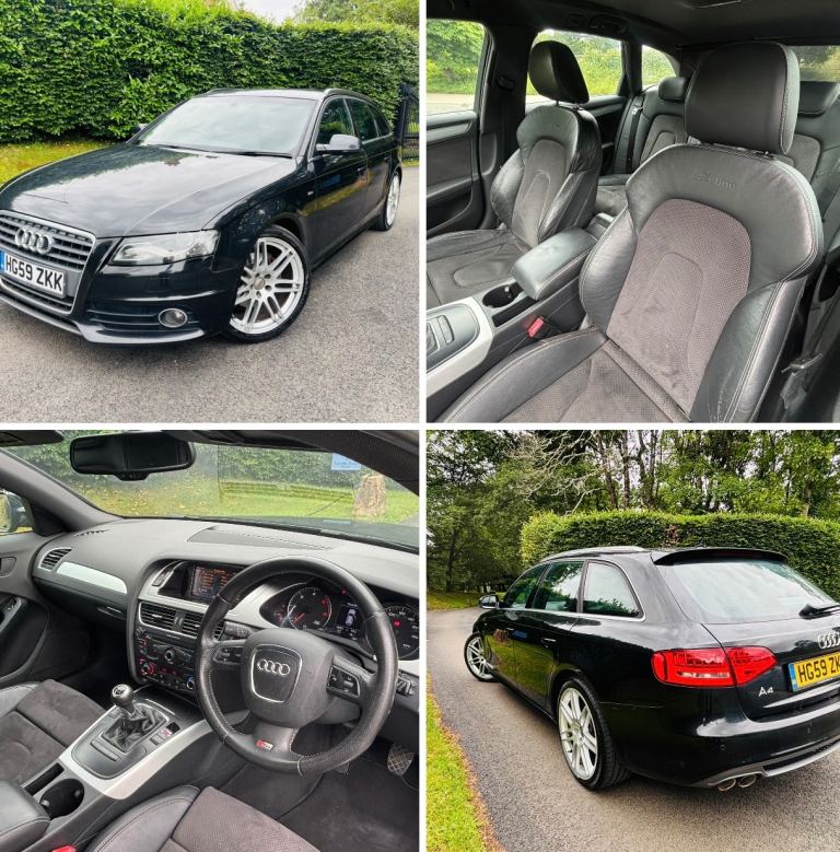 AUDI A4 SLINE 2.0 TDI DIESEL ESTATE SERVICE HISTORY MOT n0t Vauxhall Citroen Fiat Ford Bmw Peugeot