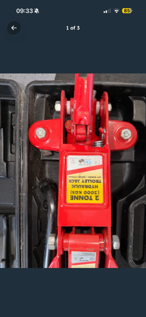 Two ton car trolly jack 
