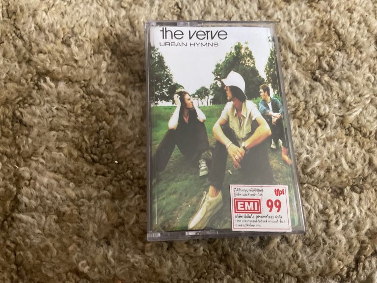 THE VERVE - URBAN HYMNS CASSETTE BRITPOP ALTERNATIVE ROCK