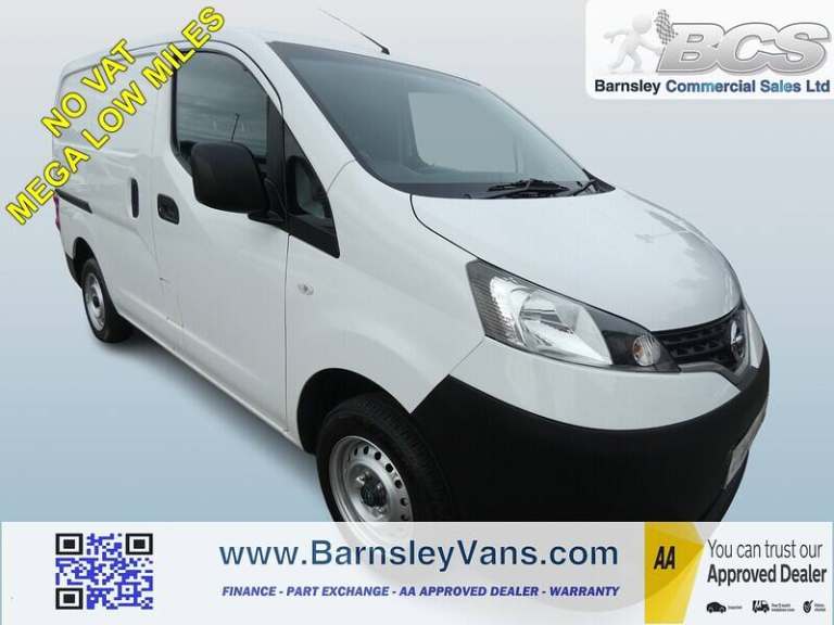 2013 Nissan NV200 1.5 dCi 89 SE Van CAR DERIVED VAN DIESEL Manual