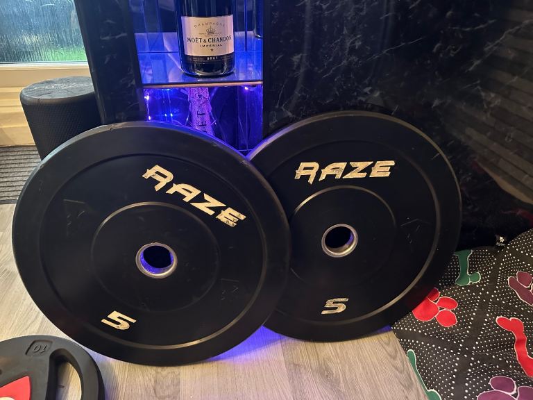 2x5kg bumper Olympic bumper plates 
