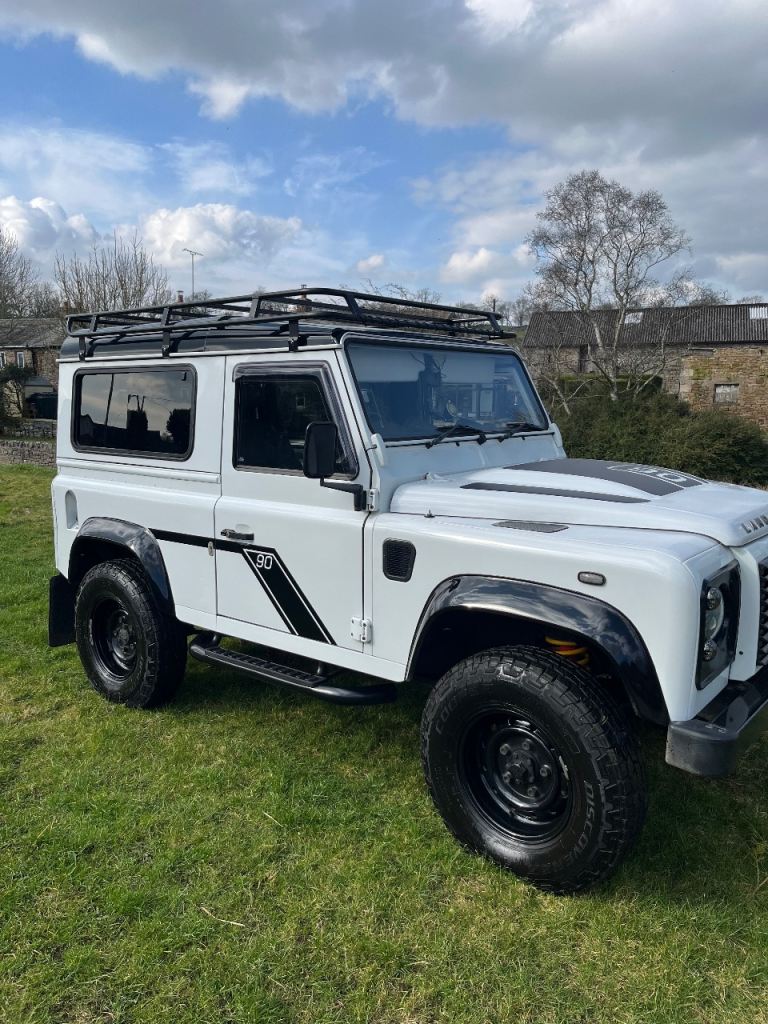 Land Rover, DEFENDER 90 air conditioning 12 months mot LOF clutch 