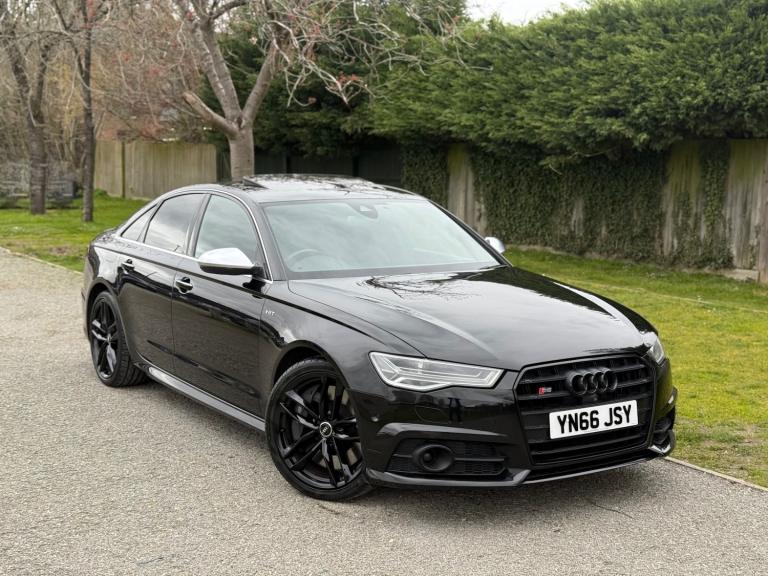 2016 [66] AUDI S6 4.0T PETROL V8 TFSI S TRONIC BLACK EDITION QUATTRO SALOON ULEZ
