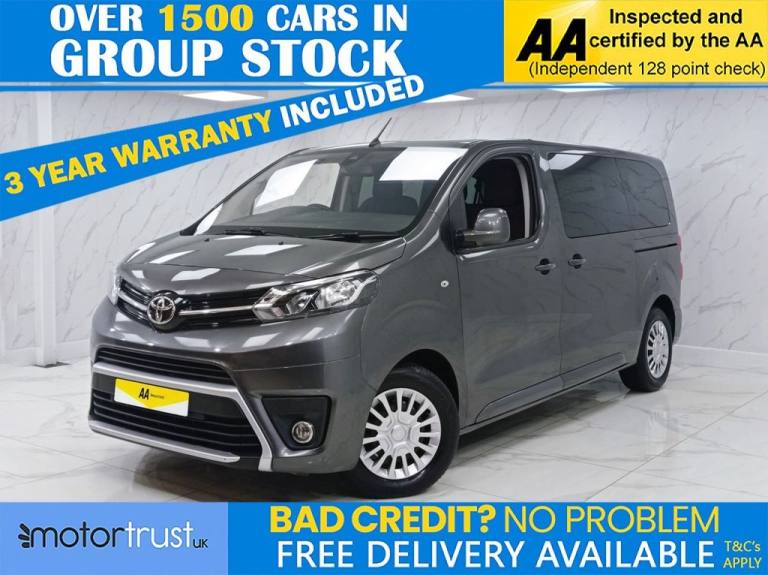 2020 Toyota PROACE CITY Verso 1.5D Shuttle Medium MPV 5dr Diesel Manual MWB Euro 6 (s/s) (9 Seat)...